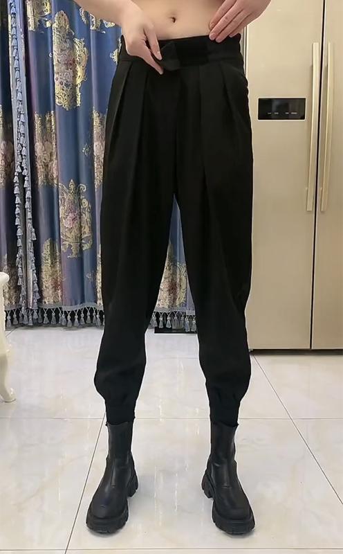 メンズ カジュアルパンツ ジョガー テーパード 春夏 面ファスナー ポケット ゆったり 普段使い 外出用 ..