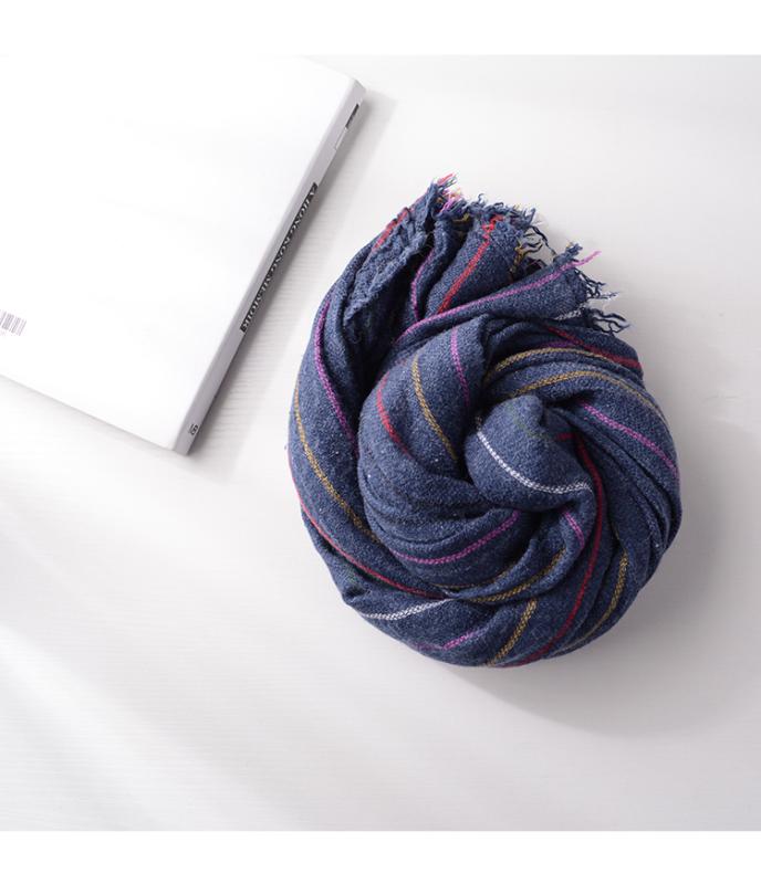 メンズ ストール 秋冬 韓国 ヴィンテージ風 首 防寒 保温 ワンポイント アクセサリー 小物 シニア 紳士..