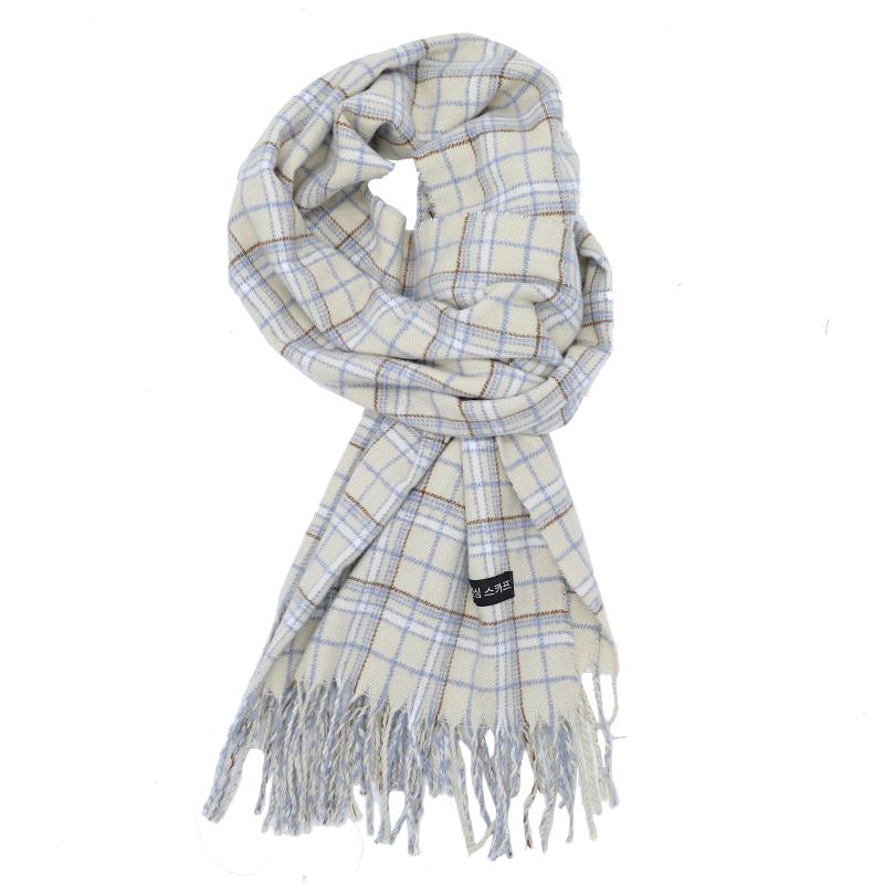 マフラー レディース チェック 冬 韓国 春秋 普段使い 保温 ショール 暖かい メンズ フリンジ カジュアル おしゃれ おでかけ アプリコット 柔らかい