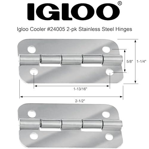 igloo(イグルー) クーラーボックス 交換用パーツ ステンレス ヒンジ 00024005