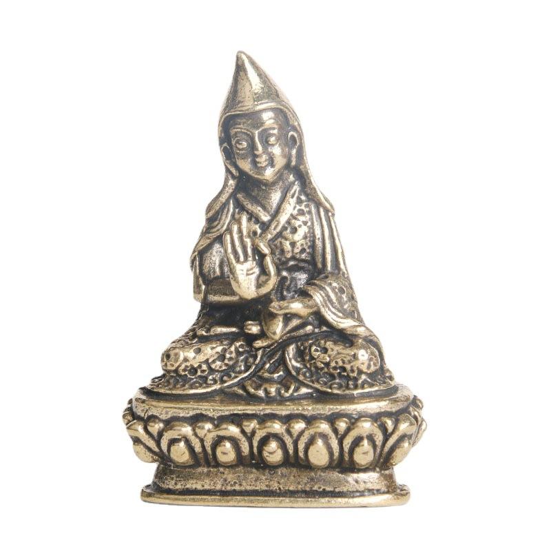 真鍮 置物 仏像 卓上 神 崇拝 工芸品 装飾 銅器 アンティーク調 手作り シンプル エスニック インテリア プレゼント リビング 寝室 おしゃれ 小さい