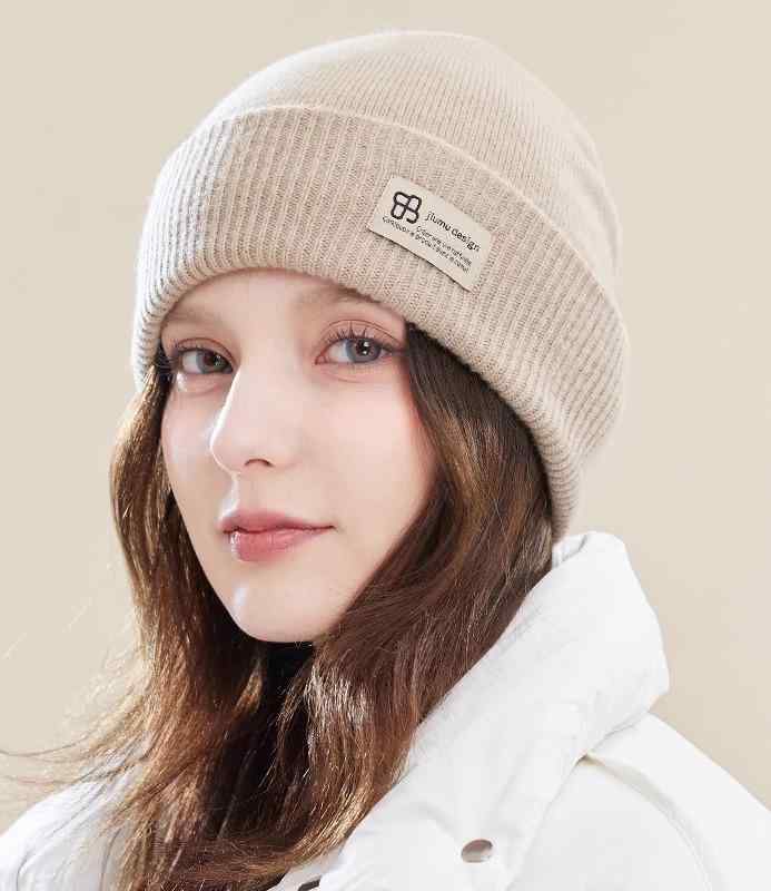 ニット帽 レディース 秋冬 おしゃれ シンプル 防寒 暖かい 帽子 プレゼント ウール 女性 アウトア レジャー 多用途 厚手 自転車 キャンプ 男性