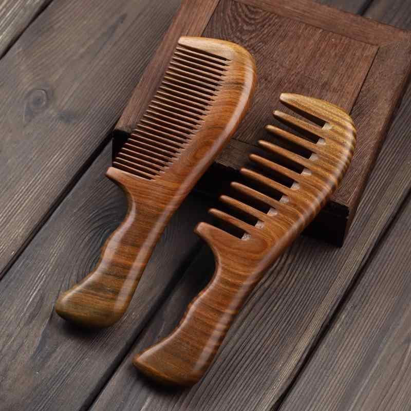コーム 静電気 防止 緑檀 櫛 ロング ヘア メンズ レディース シンプル ナチュラル おしゃれ 普段使い ..