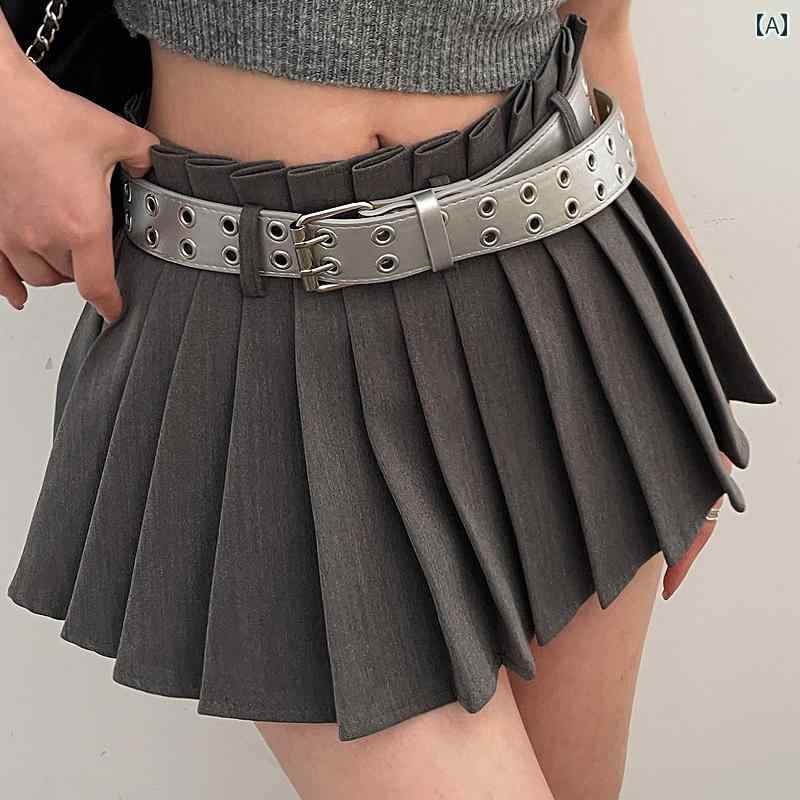 ベルト レディース 太め おしゃれ アメリカン 夏 y2k パンク 装飾 ロック 長め シルバー 黒 PUレザー バックル