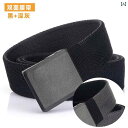 ベルト メンズ レディース カジュアル キャンバス 穴なし 無段階調整 幅38mm 120cm プラスチック バックル ラチェット おしゃれ シンプル 無地 ミリタリー アメカジ 普段使い アウトドア レジャー ブラック ブルー カーキ