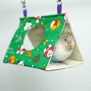 バードテント 文鳥 インコ オウム 小さい 綿 ベッド ハンモック 春夏 吊り下げ 巣 寝床 遊具 窓付き 大きいサイズ クリスマス ねこ ヒョウ 柄
