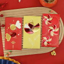 ポチ袋 おしゃれ 中国 春節 シンプル 封筒 ロゴ 黄色 赤 お年玉 新年 お正月 お祝い プレゼント 結婚式 カラフル チャイナ風 お返し イラスト