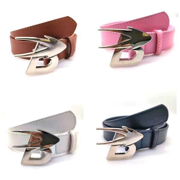 ベルト レディース おしゃれ 太め 韓国 夏 装飾 ジーンズ スーツ パンツ 黒 かっこいい PUレザー ピン..