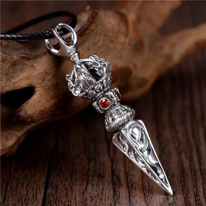 ネックレス おしゃれ メンズ 男性 レディース 女性 ペンダント ロング トップ エスニック チベット チ..