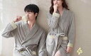 ナイトガウン レディース メンズ カップル 夫婦 厚手 暖かい 裏起毛 ふわふわ 膝下丈 秋冬 長袖 バスローブ ネグリジェ ルームウェア 部屋着 リビング 寝...