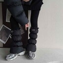 ブーツカバー レッグウォーマー 暖かい レディース 長め 短め 厚手 秋冬 ブーツカバー ロゴ カジュアル 防寒 防風 冷え防止 アウトドア レジャー お出かけ シンプル おしゃれ 白 黒 グレー