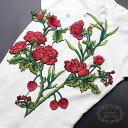 刺繍 ワッペン エレガント 植物 花 アップリケ チャイナ風 おしゃれ DIY アクセサリー 服飾 補修 裁縫 シンプル 縫製必要 母の日