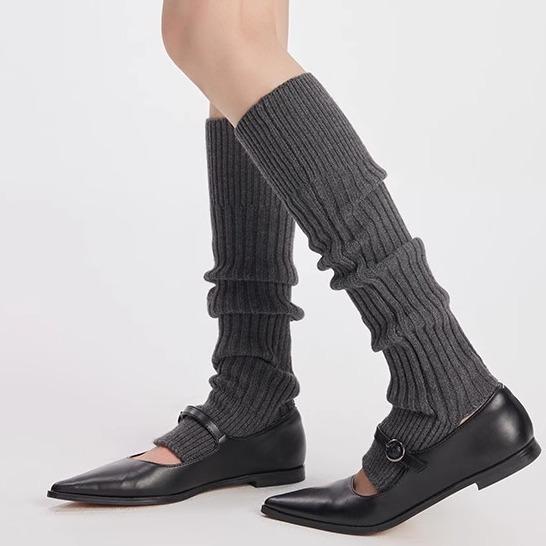 レッグウォーマー 冬 レディース 女性 婦人 秋 厚手 暖かい 保温 ソックス カバー ニット カジュアル Y2K 普段使い 単品 セット 白 黒 茶色 無地 ...