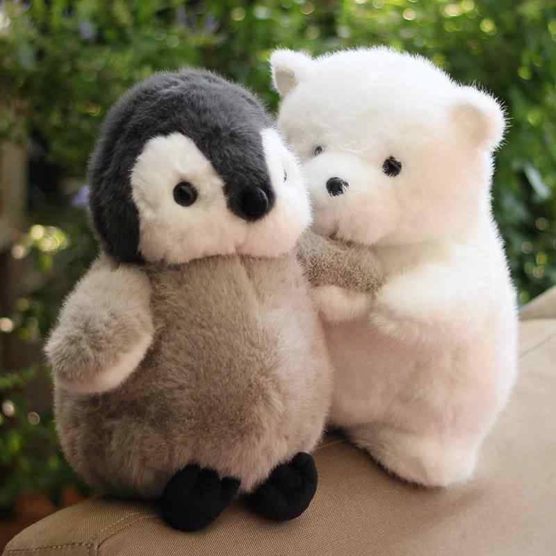 ぬいぐるみ 動物 かわいい 水族館 シロクマ 人形 ペンギン 子供 誕生日 クリスマス プレゼント ふわふわ 男の子 女の子 おもちゃ