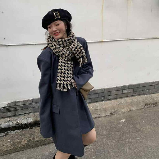 マフラー レディース 韓国 秋冬 手織り 立体 千鳥格子 フリンジ 暖かい 厚手 ソフト 防寒 通学 多目的 ストール レトロ おしゃれ カジュアル プレゼント 誕生日 マフラー レディース 韓国 秋冬 手織り 立体 千鳥格子 フリンジ 暖かい 厚手 ソフト 防寒 通学 多目的 ストール レトロ おしゃれ カジュアル プレゼント 誕生日