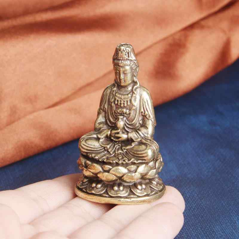 楽天市場】観音菩薩像 銅の通販