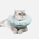 エリザベスカラー 猫 ソフト 首回り 犬 柔らかい ふわふわ 布製 ペット用 引っ掻き 噛みつき防止 マカロン クッション ピンク イエロー