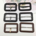 ベルト バックルのみ レディース 牛革 長方形 衣類 黒 茶色 調整可能 シンプル ハンドメイド カジュアル アクセサリー ピン付き 普段使い コート