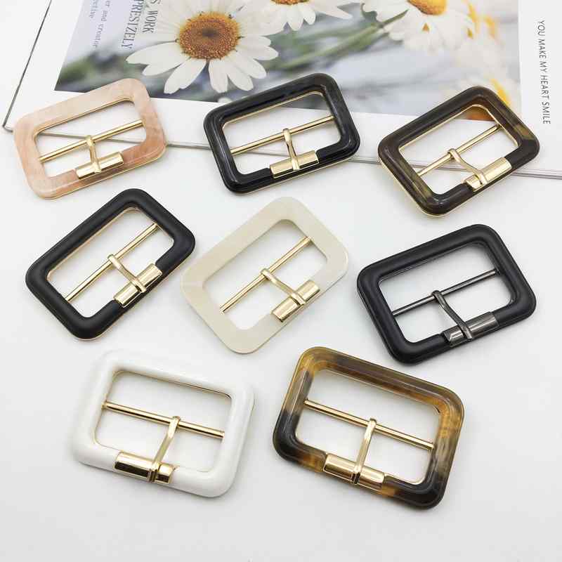 ベルト バックルのみ レディース 長方形 調整可能 洋服 シンプル おしゃれ 普段使い カジュアル アクセサリー パーツ ピン付き