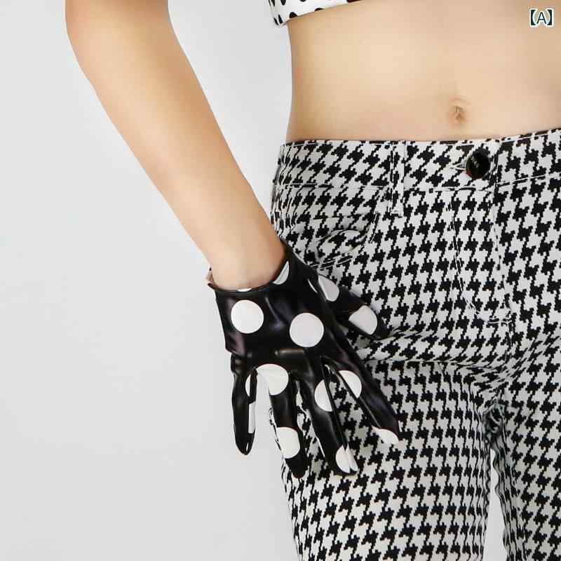 グローブ ロング ショート 手袋 レディース PU フェイクレザー 小物 イベント パーティー コスプレ ダンス ジャズ マジックショー 演出 衣装 演奏会 ハロウィン 仮装 パンク ゴシック セクシー 赤 黒 シルバー 水玉 豹 蛇 ゼブラ