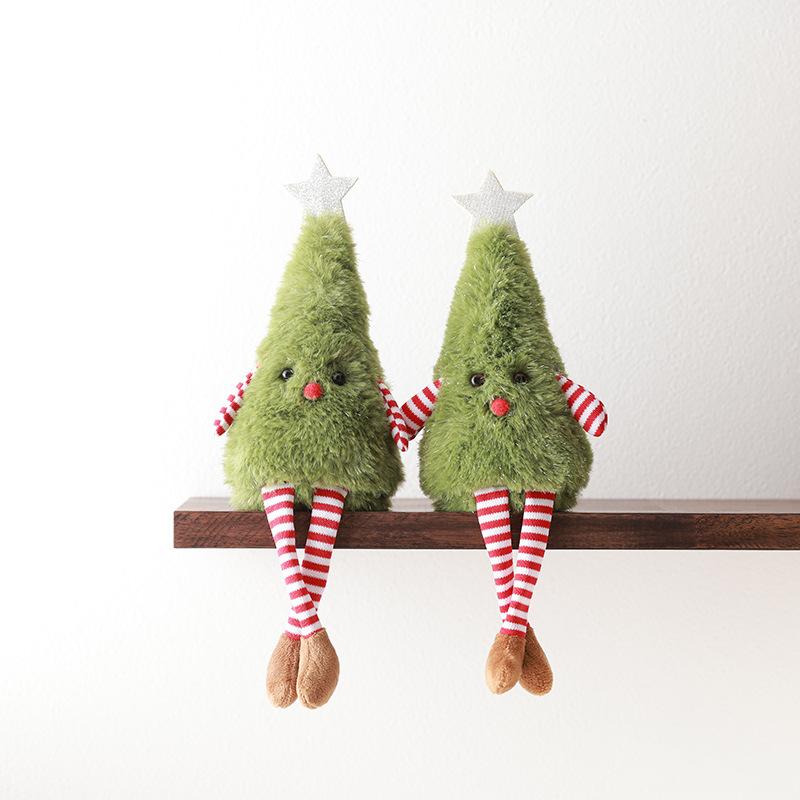 クリスマス 飾り 壁掛け 装飾 オーナメント ガーランド ぬいぐるみ ふわふわ かわいい 窓 リビング ツリー ジンジャーブレッドマン ギフト 吊り下げ リース
