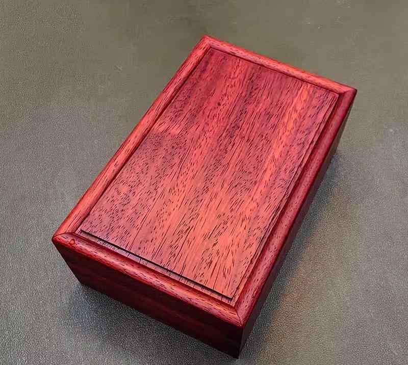 タバコケース メンズ レディース 花梨材 スライド式 ボックス 光沢 100本 収納 大容量 葉巻 おしゃれ 小物 プレゼント 父の日