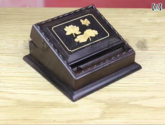 タバコケース メンズ レッドウッド 木製 ボックス 20本 収納 無垢材 ディスペンサー 彫刻 小物 用 プレゼント おしゃれ 赤 紫