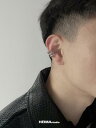 イヤーカフ メンズ かっこいい ドラゴン 耳 骨 レディース シングル 光沢 メッキ シルバー アクセサリー 辰年 干支 ギフト 精巧(4)