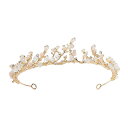 ティアラ 結婚式 森ガール プリンセス ブライダル クラウン ヘアアクセサリー ステージ レディース ウェディング シルバー ゴールド ヘッドドレス 新婦 クリ...
