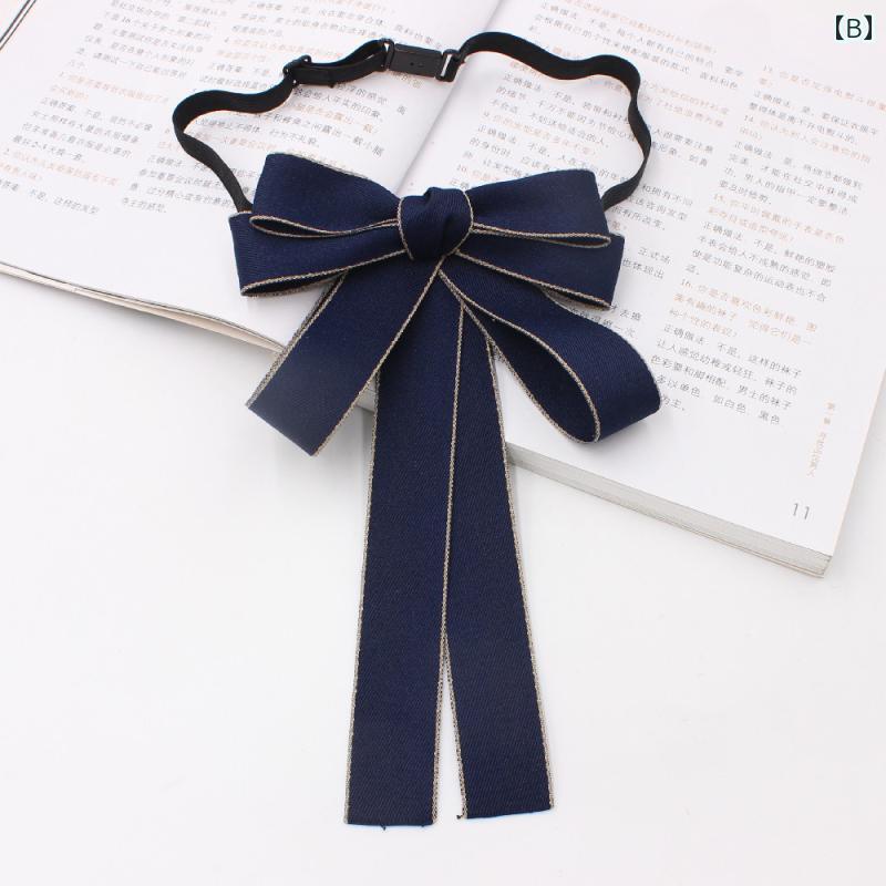制服 リボン 蝶ネクタイ JK 中学生 高校生 コスプレ セーラー かわいい 通学 卒業式 楽々 女子 フォーマル スクール タイ 赤 黒 青 韓国 シャツ 細め
