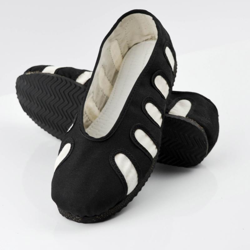 シューズ メンズ 男性用 夏 キャンバス 軽量 手作り 通気性 太極拳 カンフー 武術 練習靴 稽古靴 武道 ..