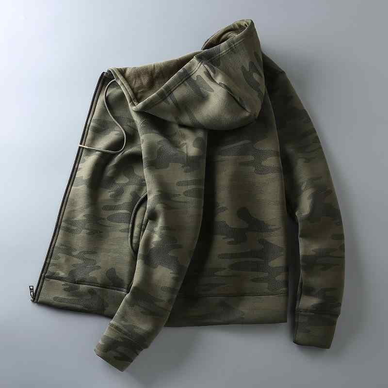 ・サイズ展開: M.L.XL.XXL・ネックライン: フード付き・フロント: ジップアップ・カラー: アーミーグリーンカモフラージュ・袖口: リブ・スタイル: カジュアル.・袖丈: 長袖・・シーン: カジュアル・着丈: レギュラー・フィット: スタンダード・対象: 若者・着用方法: アウター