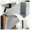 ヘッドフォンスタンド アクセサリー 壁掛け ヘッドセット ハンガー イヤホン ホルダー テーブル 本棚 ブラック シルバー