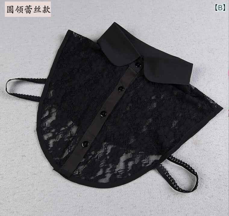 つけ襟 レース 白 レディース フェイクカラー 重ね着 えり元 レイヤード 上品 おしゃれ 発表会 装飾 小物 お呼ばれ 秋冬