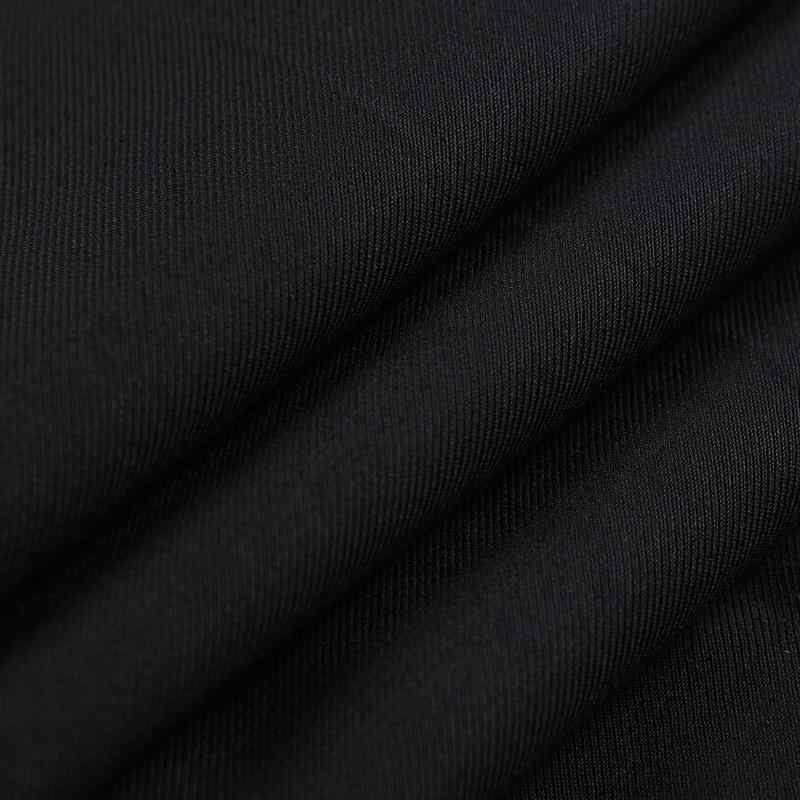 Skinney Pants - スラックス メンズ 男性用 ストレート スリム ビジネス フォーマル オフィス スーツパンツ ブラック 黒 無地 ブリティッシュスタイル ポリエステル レーヨン ロング丈