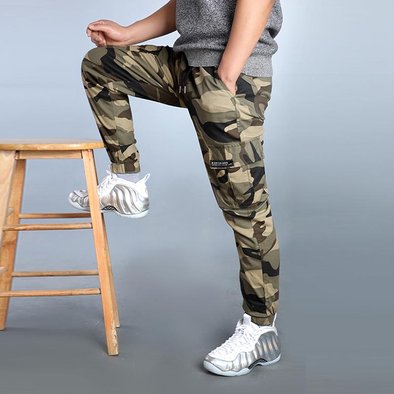 Work Pants - ワークパンツ メンズ 迷彩柄 綿 コットン 厚手 ストレッチ 耐久性 ジョガー テーパード ワークウェア 作業服 アウトドア カジュアル 男性用