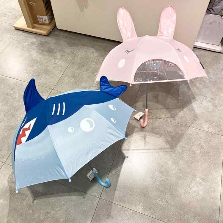モダンハウス 子供用 傘 ロングハンドル 韓国 かわいい うさぎ