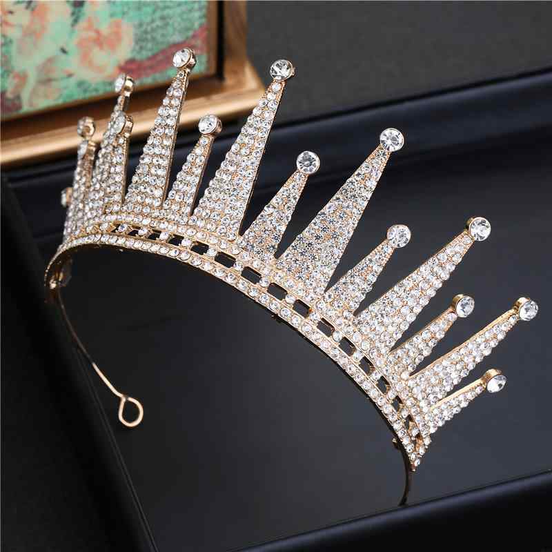 ・素材: 合金.シルバーメッキ.ゴールドメッキ・スタイル: 日韓風・・カテゴリ: ティアラ・カラー展開: ゴールド.シルバー・装飾素材: ゴールドメッキ.人工宝石.半貴石