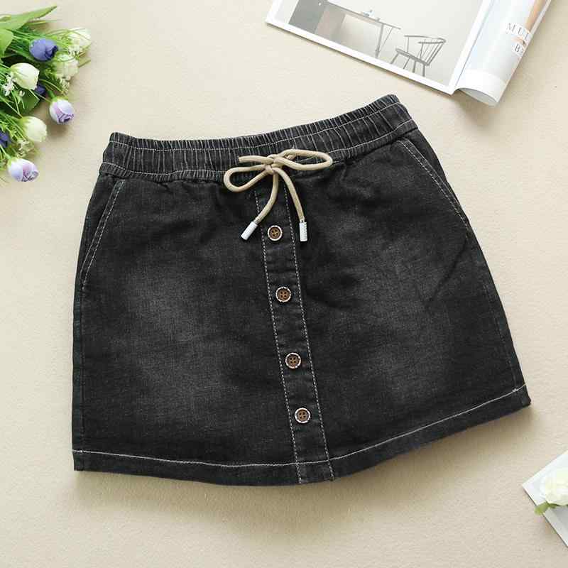 ショートパンツ レディース デニム 大人 フェイクツーピース 重ね着風 ジム デニム 黒 ストレッチ 軽量 薄手 春夏