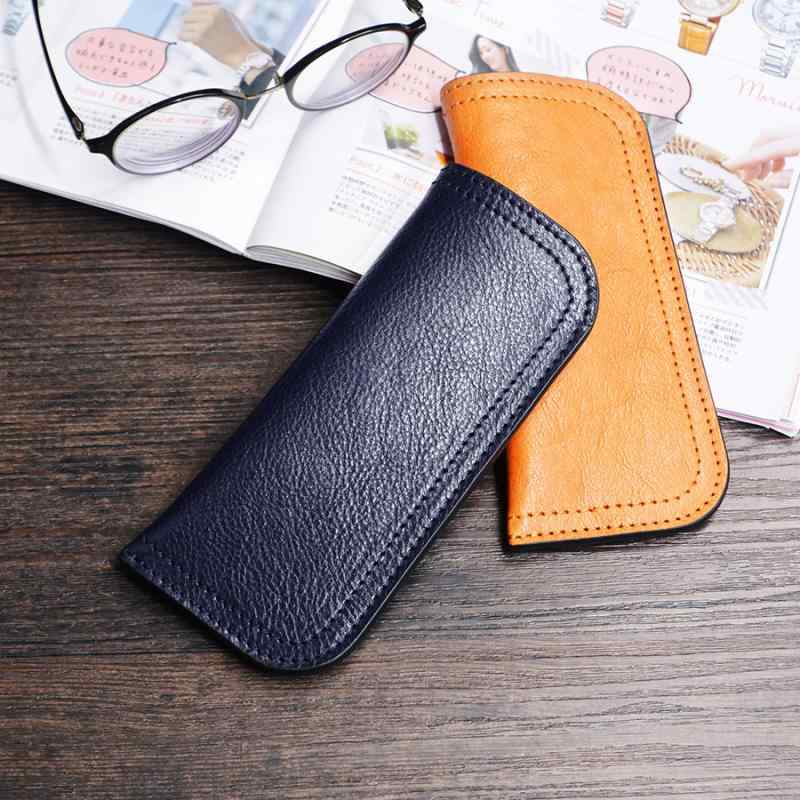 眼鏡ケース 男女兼用 革 牛革 イタリアンレザー 植物タンニン鞣し シンプル ハンドメイド 携帯用 車載 サングラス収納 ポーチ ブラック ブラウン ブルー グリーン レッド 多展開