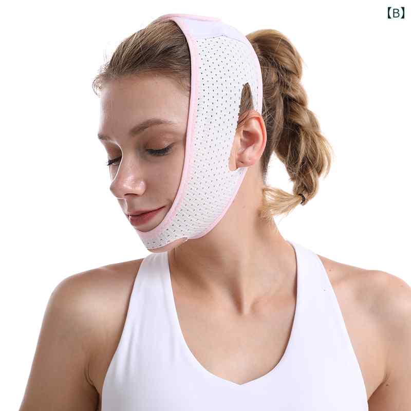 小顔マスク メンズ レディース Vライン リフトアップ 引き締め 二重あご たるみ フェイスラインケア 術後ケア 伸縮性 調整 自宅エステ 美顔 ながら美容