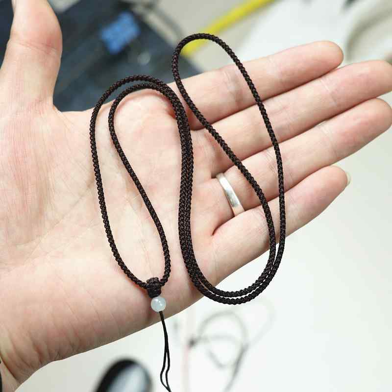 ネックレスコード ユニセックス 男女兼用 シンプル 調節 固定式 ペンダント用 ジュエリー用 アクセサリ..