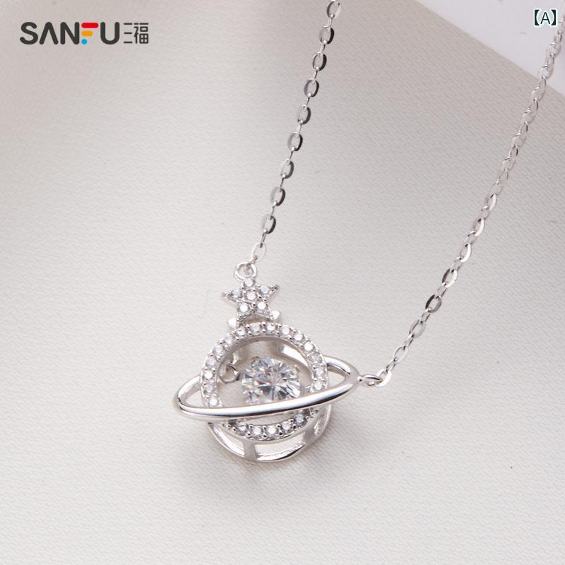 ネックレス レディース 925シルバー ハートキー 鎖骨チェーン 上品 シンプル 華奢 日韓風 普段使い デ..