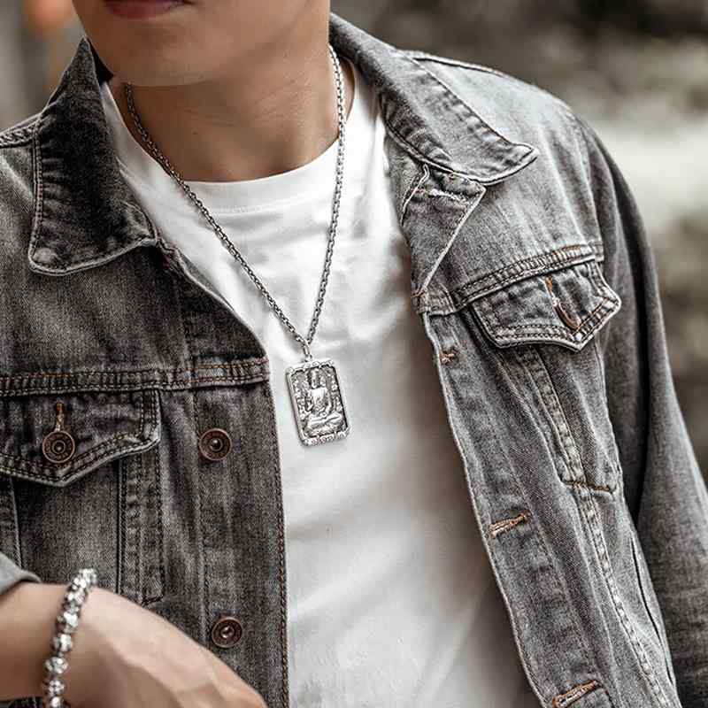 ネックレス 男女兼用 ユニセックス 銀 99% シルバーアクセサリー 十二支 干支 動物モチーフ 守護 開運 縁起物 お守り ペンダント レトロ 民族風 中国風 誕生日 記念日 ギフト プレゼント