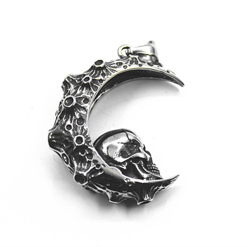 ・カテゴリ: アクセサリー・スタイル: パンク・対象: メンズ・柄: スカル.スパイダー・ペンダント素材: チタン鋼・チェーン素材: チタン鋼・チェーンスタイル: スネークボーンチェーン・チェーンの長さ: 約51cm～80cm