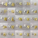 ブローチ レディース メンズ 男女兼用 A-Z アルファベット DIY メタル ゴールド シルバー ラペルピン シャツ スーツ アクセサリー 万能 合わせやすい...