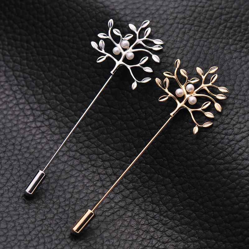ブローチ レディース 女性用 シンプル バーピン式 スーツ オフィス フォーマル コサージュ風 目隠しクリップ ストールクリップ 襟元飾り 花モチーフ 植物柄 ...