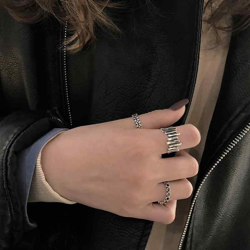 指輪 レディース S925銀 十字架 個性的 ダーク ゴシック パンク ヒップホップ ストリート クール カジ..