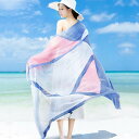 ショール ストール 夏 スカーフ ビーチタオル 特大 レディース フェミニン トロピカル カラフル 快適 薄手 ソフト 日よけ 日焼け防止 エアコン 冷え防止 ...