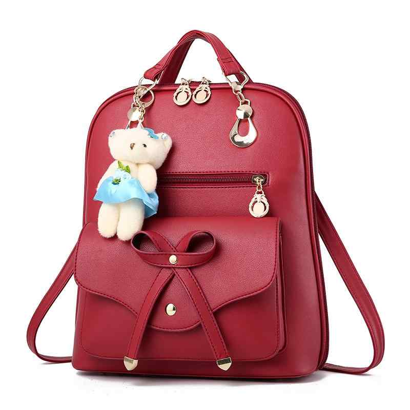 リュック レディース バックパック PUレザー 韓国風 スクールバッグ 学生 通学 通勤 普段使い 撥水加工..